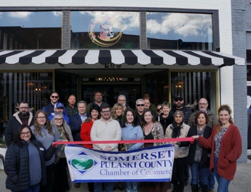 Chamber Ribbon Cutting — Southern Vines Wine Bar