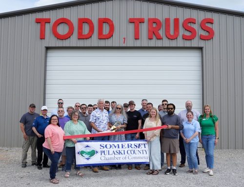 Chamber Ribbon Cutting — Todd Truss