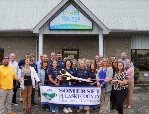 Chamber Ribbon Cutting — Life Springs PLLC