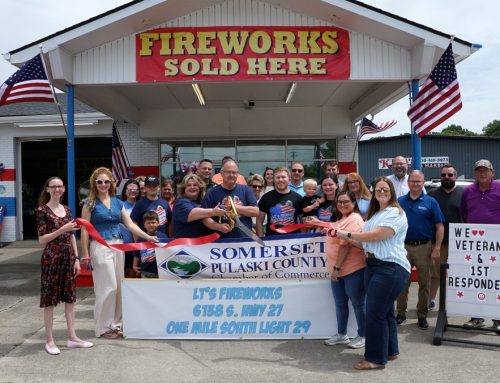 Chamber Ribbon Cutting — LT’s Fireworks
