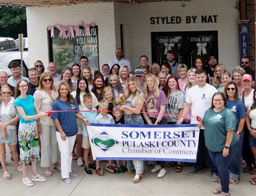 Chamber Ribbon Cutting — Styled by Nat
