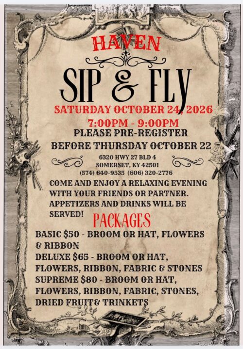 Haven Sip and Fly