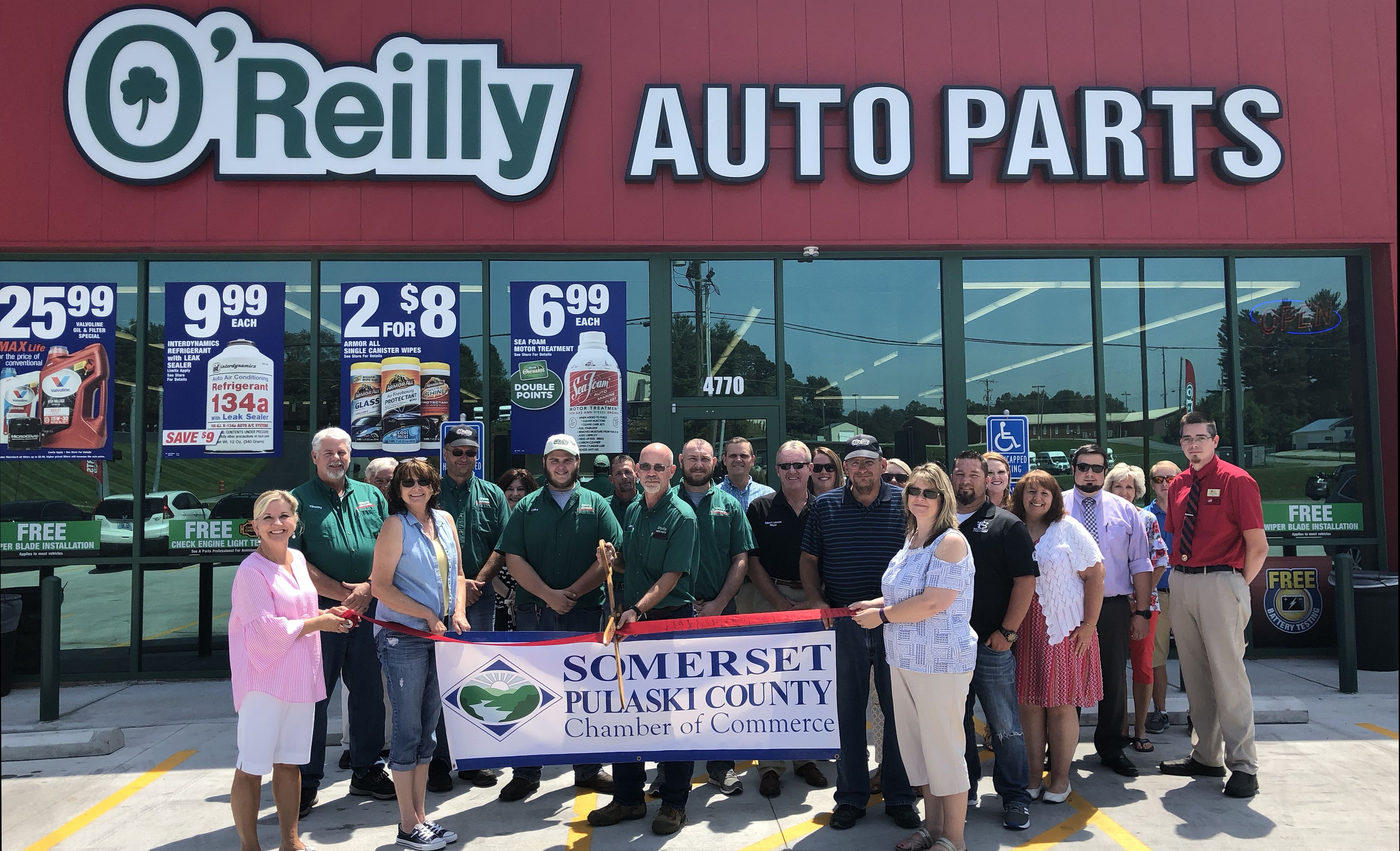 OReilly Auto Parts Ribbon Cutting Pic 5 
